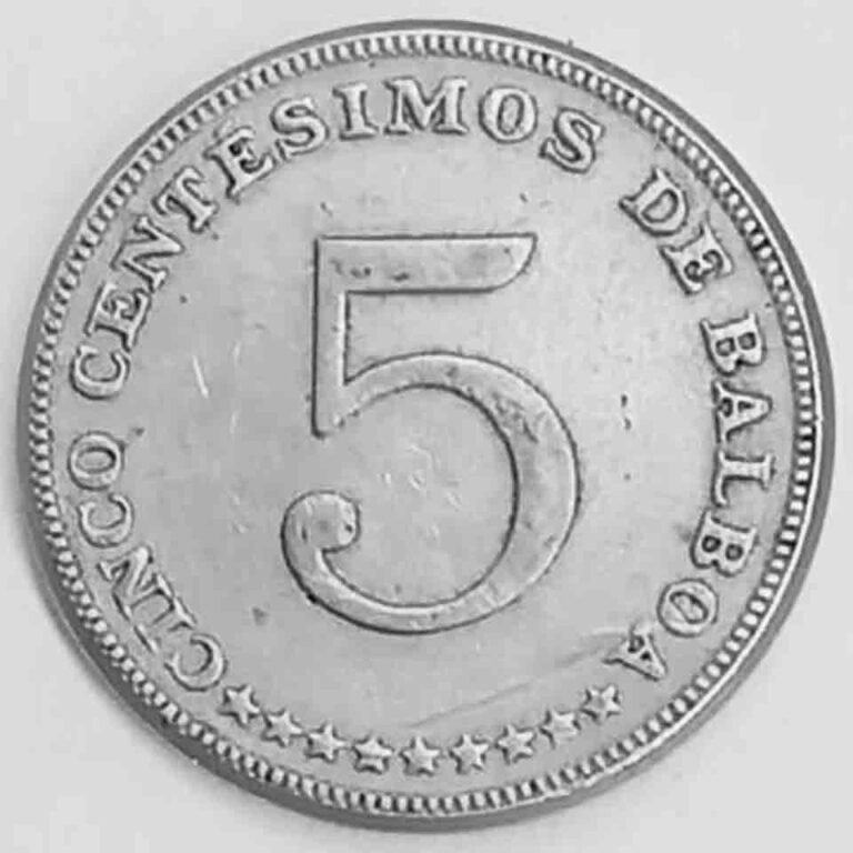 Moneda Panamá 5 centésimos de Balboa 1968 LÍNEA COMERCIAL ESTRATÉGICA 2026